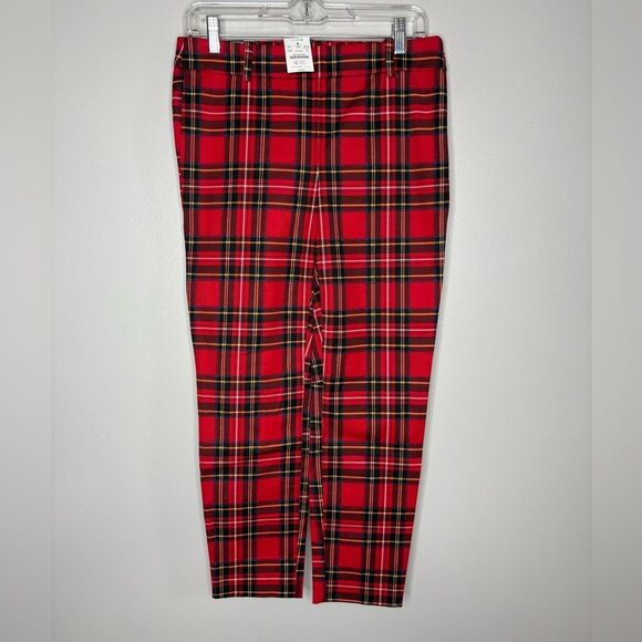 J.Crew Tartan Winnie Pant NWT - Picture 3 of 6